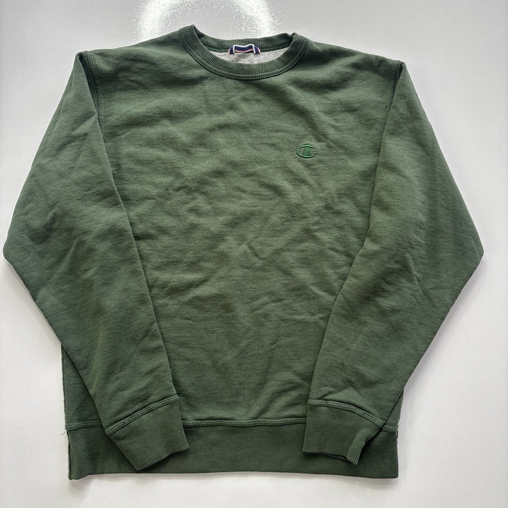 Champion Authentic Athletic Apparel Crewneck Sweatshirt Green Size M